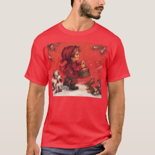 Kleiner Schlagzeuger-Junge T-Shirt