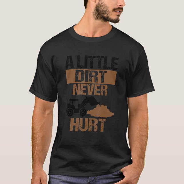Kleiner Schmutz, der nie die Konstruktion eines Ba T-Shirt (Vorderseite)