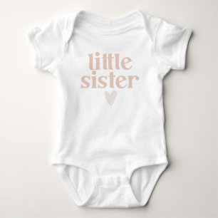 Kleiner Schwester-Body Baby Strampler
