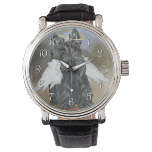Kleiner Scottie Engel Armbanduhr
