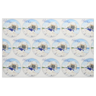 Kleiner Segler Pekingese Stoff