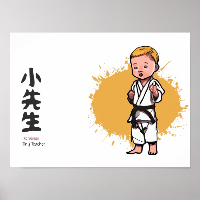 Kleiner Sensei Poster (Vorne)