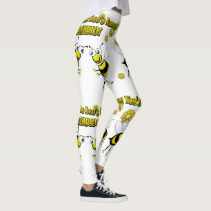 Kleiner sind Sie die Bienen Knees Daddio Tanzbiene Leggings