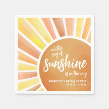 Kleiner Sonnenschein-Baby-Party