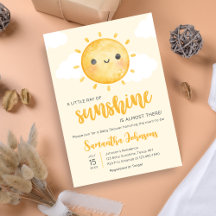 Kleiner Sonnenschein Baby Shower