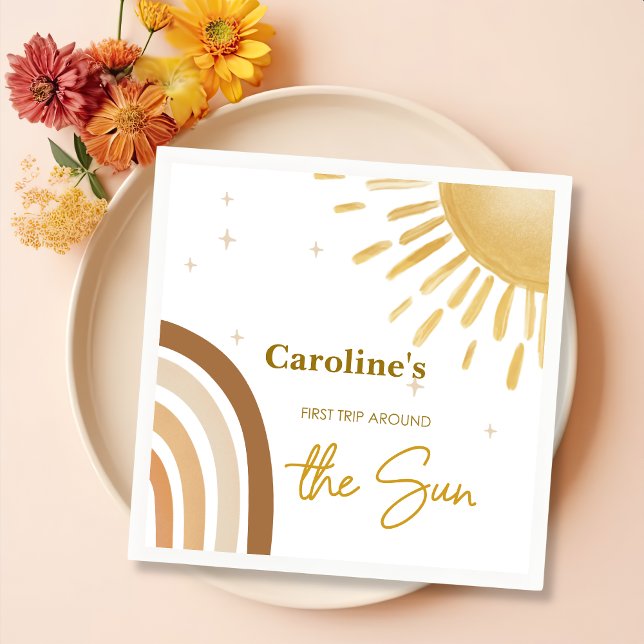 Kleiner Sonnenschein Erster Ausflug rund um die So Serviette (Von Creator hochgeladen)