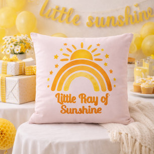 Kleiner Sonnenschein Regenbogen-Baby-Party Kissen