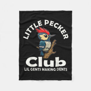 Kleiner Specker Club vorne und hinten Fleecedecke