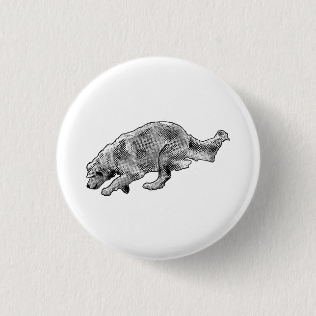 Kleiner Speckling Burst Button (Vorderseite)