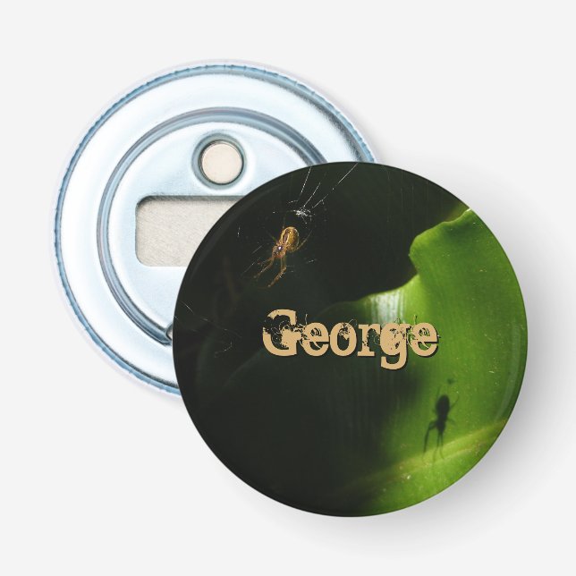 Kleiner Spinnen-Flaschen-Öffner Flaschenöffner (Vorderseite)