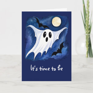 Kleiner Spooky-Geist - Halloween 7 - Fan-Spaß Karte