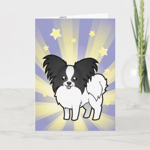 Kleiner Stern Papillon Karte