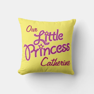 Kleiner Stern Prinzessin Name & Foto Kissen