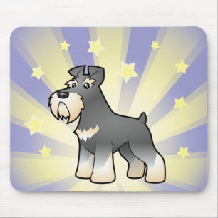 Kleiner Stern riesig/Standard/Zwergschnauzer Mousepad