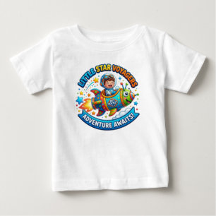 KLEINER STERNE-REISENDER BABY T-SHIRT