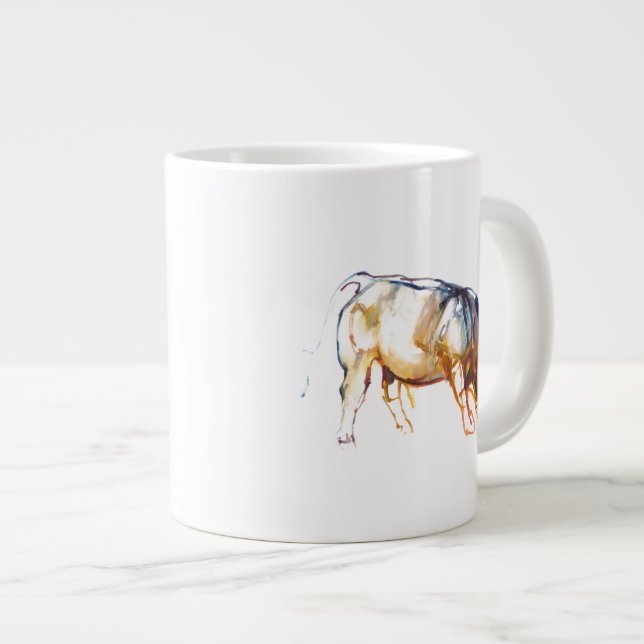 Kleiner Stier 2010 Jumbo-Tasse (Vorderseite Rechts)