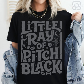 Kleiner Strahl aus pechschwarzem dunklem Humor Hal T-Shirt