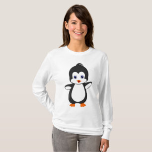 Kleiner süßer Pinguin T-Shirt