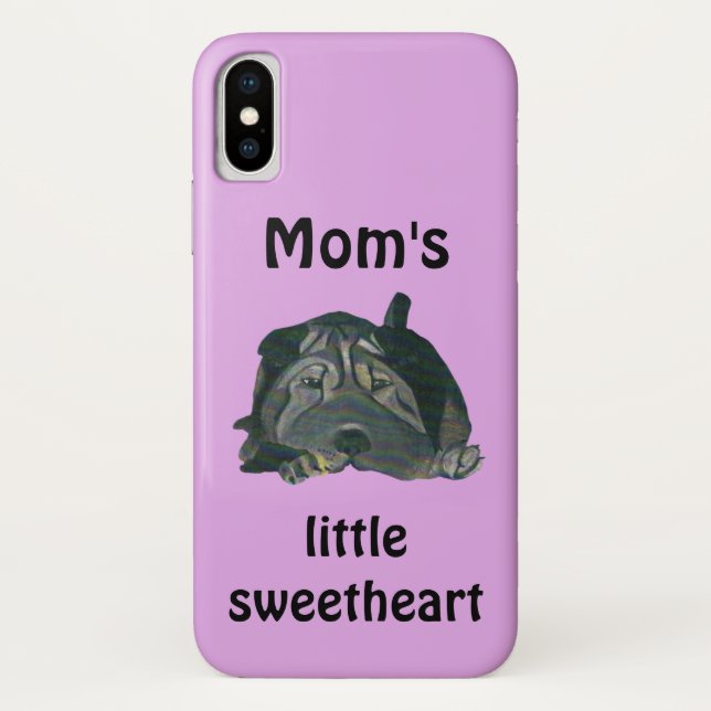 Kleiner Sweetheart-Fall der hübschen Mama Case-Mate iPhone Hülle (Rückseite)