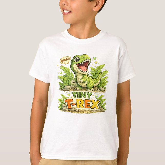 Kleiner T-Rex T-Shirt (Vorderseite)