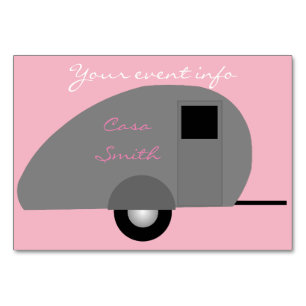 Kleiner Teardrop-Anhänger Thunder_Cove Tischnummer