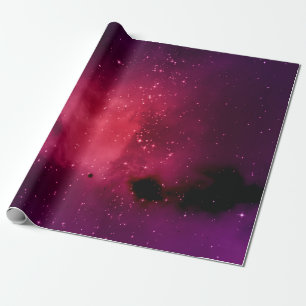 Kleiner Teil eines unendlichen Sternenfeldes im We Geschenkpapier
