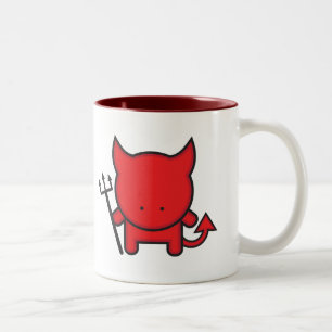 Kleiner Teufel Zweifarbige Tasse