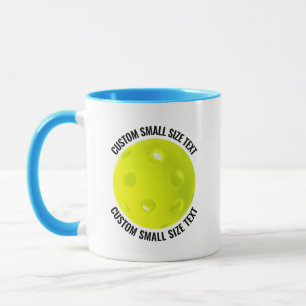 Kleiner Text HELLBLAU Combo 325ml Custom Picklebal Tasse