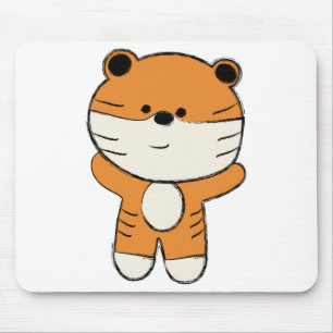 Kleiner Tiger Mousepad
