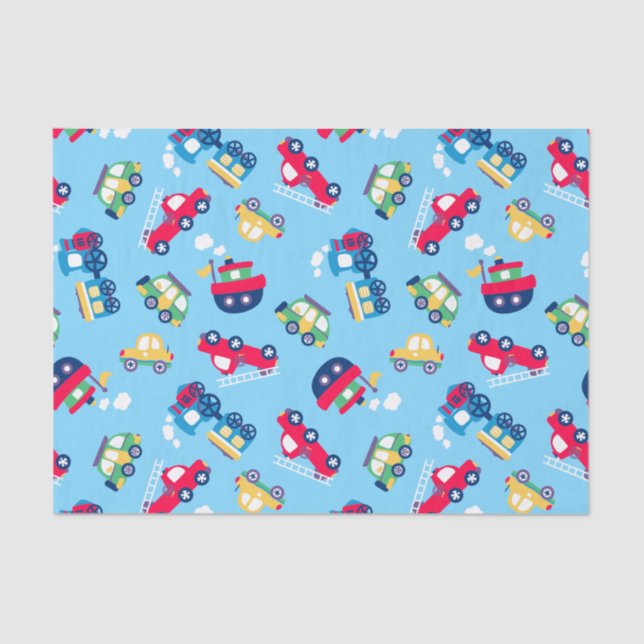 Kleiner Transport Seidenpapier (Vorderseite)