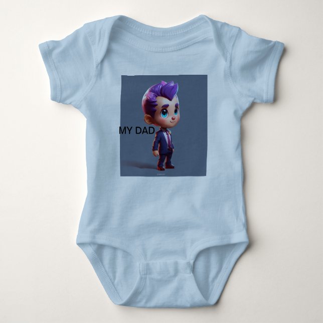 Kleiner Trendsetter: Adorable Baby-T - Shirt für j (Vorderseite)