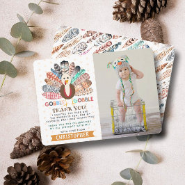 Kleiner türkischer Erntedank jedes Alters Geburtst Dankeskarte