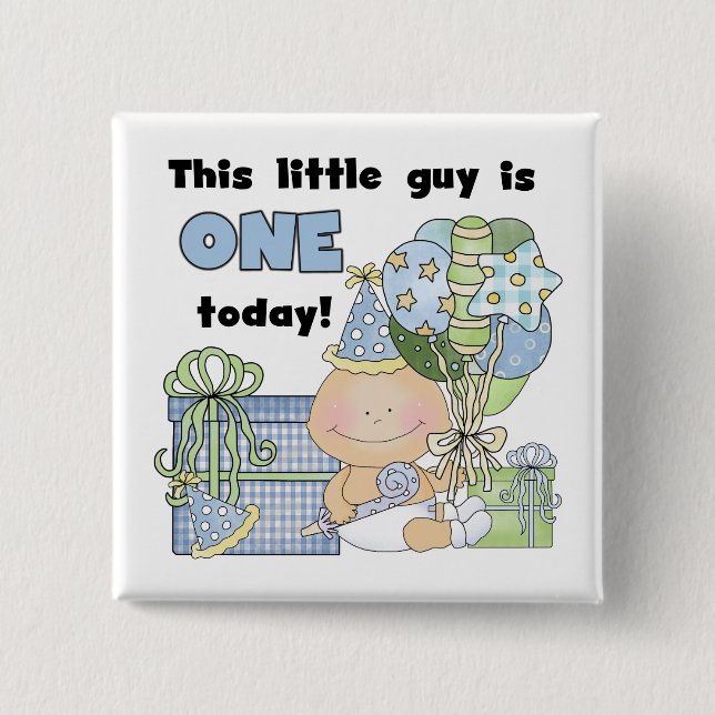 Kleiner Typ ist ein Hemd und Geschenke Button (Vorderseite)