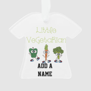 Kleiner Vegetarier Ornament