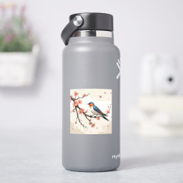 Kleiner Vogel Aufkleber