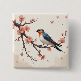 Kleiner Vogel Button