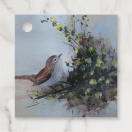 Kleiner Vogel Geschenkanhänger