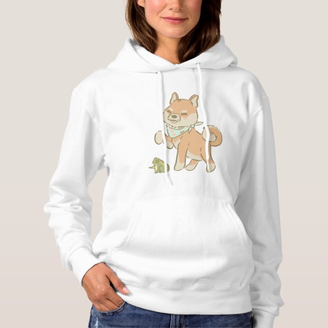 Kleiner Wächterfrosch Hoodie (Vorderseite)