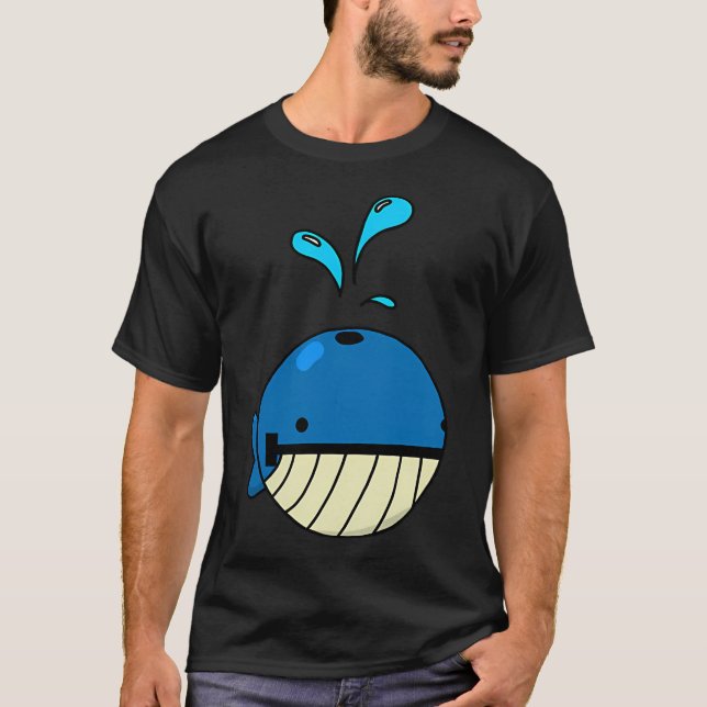 Kleiner Wal T-Shirt (Vorderseite)