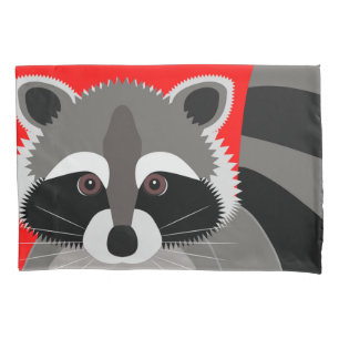 Kleiner Waschbär-Gauner Kissenbezug