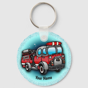 Kleiner Wasserfeuerwehrmann-Schlüsselanhänger Schlüsselanhänger