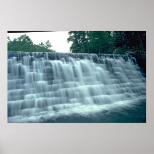 Kleiner Wasserkraftdamm Poster