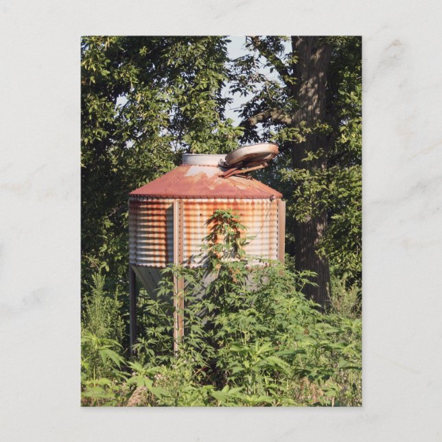 Kleiner Wasserturm Postkarte (Vorderseite)