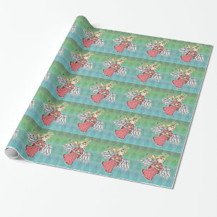 Kleiner Weihnachtsgel Geschenkpapier