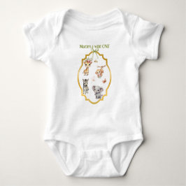 Kleiner Wilder Geburtstag Baby Strampler