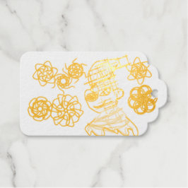 Kleiner Winter Geschenkanhänger