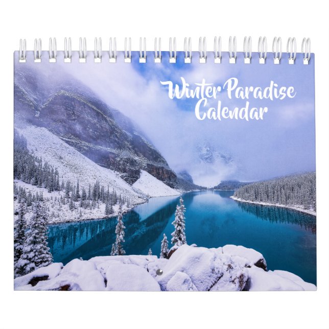 Kleiner Winterparadies-Kalender Kalender (Titelbild)
