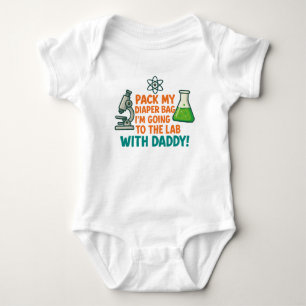 Kleiner Wissenschaftler Lab Buddy Baby Bodysuit Strampler
