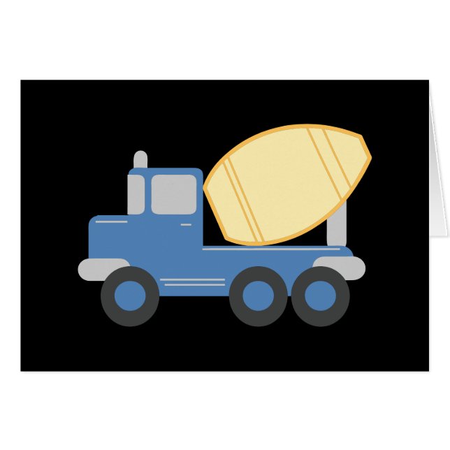 Kleiner Zement-LKW (Vorderseite (Horizontal))