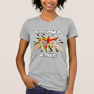 Kleinere Power aktivieren Retro-Stil 3 T-Shirt